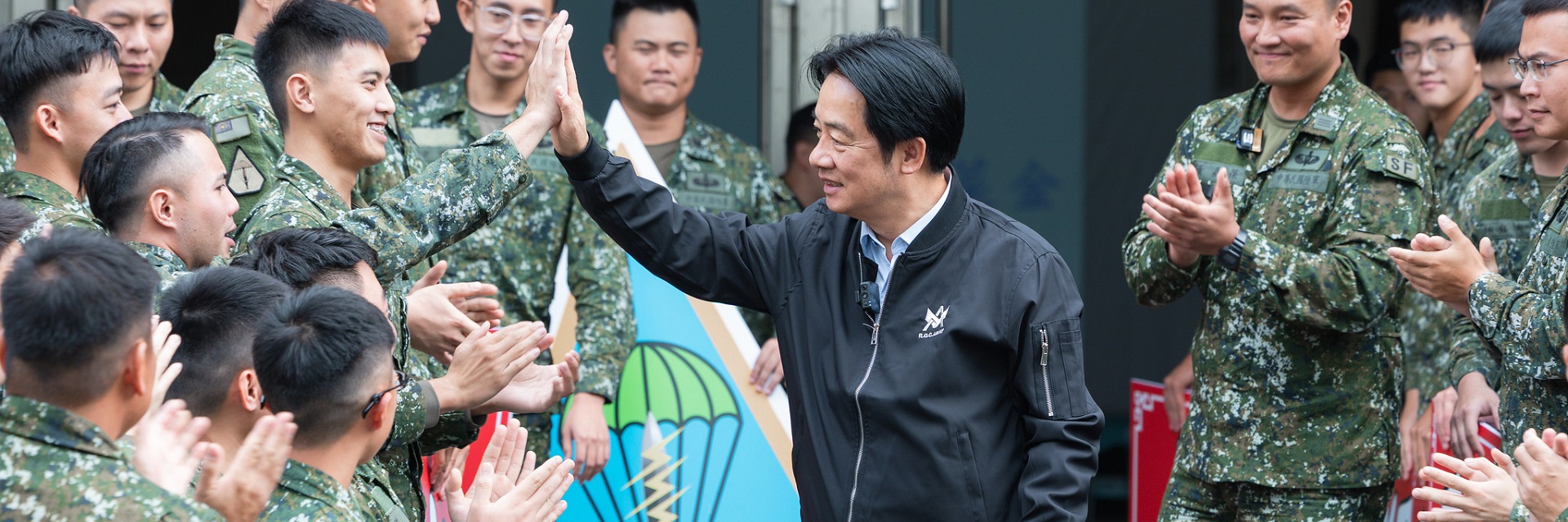 賴總統勗勉救災部隊　肯定展現人飢己飢、人溺己溺精神